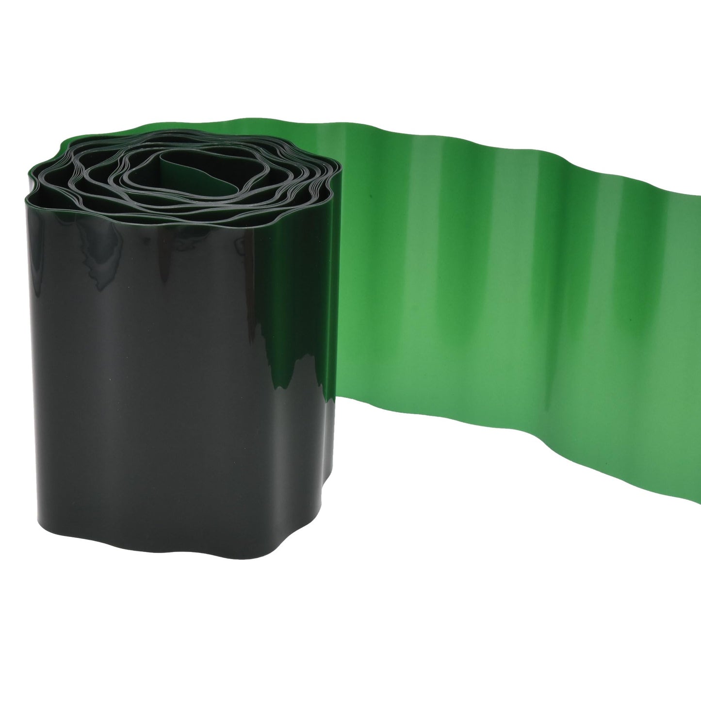 Lawn Edging Flexible Green Plastic Garden Edging 9 Meters, Durable Edging for Lawns, Weatherproof, Landscape Grass Border Edging Garden for All Gardening Ideas