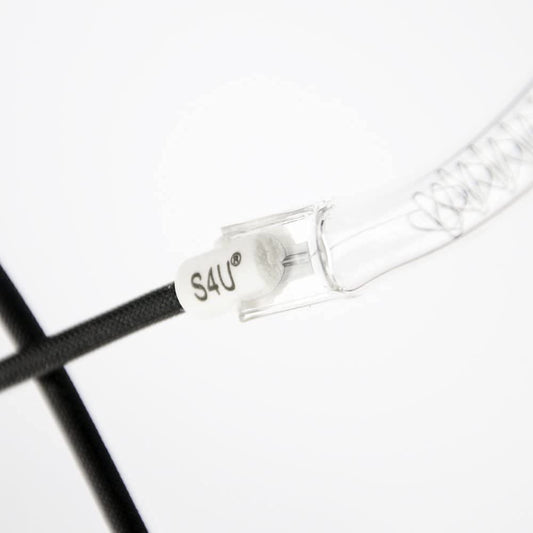 UNIVERSAL HALOGEN OVEN COOKER HEATING ELEMENT BULB with 3x Clips (1200/1400w) - -22CM LEADS- S4U®