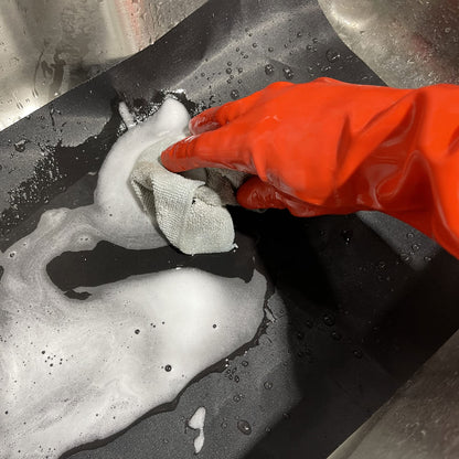 BBQ Grill Mat, 5 Pcs Non Stick Reusable and Baking Mesh for Indoor Outdoor Universal Oven Liners Heavy Duty Cooking Mats Easy Clean 40x33cm