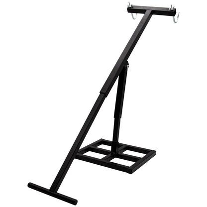 Manual Bin Compactor for Wheelie Bins Heavy Duty Rubbish & Recycling Waste Crusher Easy Outdoor Trash Compression Dustbin Squasher Hand Tool 240L