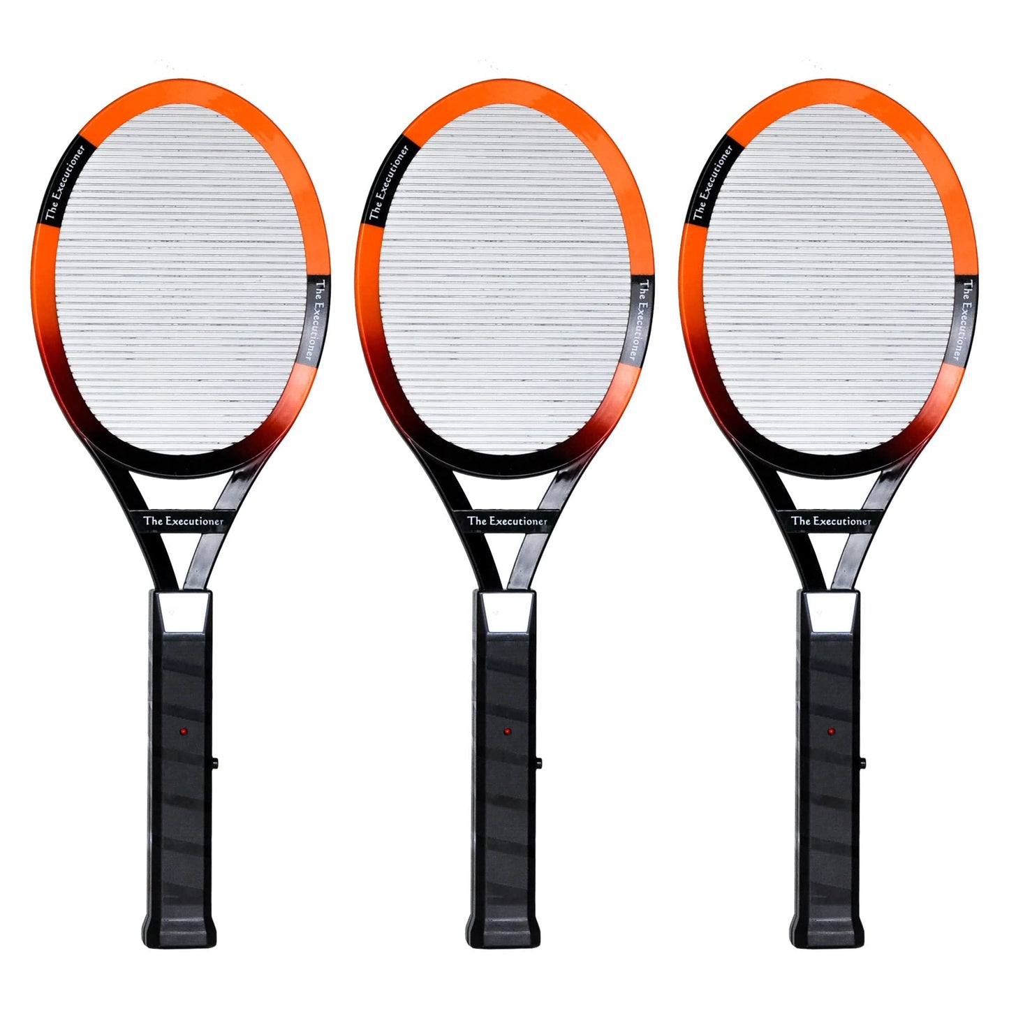 The Executioner Electric Bug Zapper Fly Swatter Wasp, Mosquito, Bug, Insect Killer Single Layer Racket Efficient Zapping Indoor Outdoor Long Handle 50cm