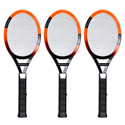 The Executioner Electric Bug Zapper Fly Swatter Wasp, Mosquito, Bug, Insect Killer Single Layer Racket Efficient Zapping Indoor Outdoor Long Handle 50cm