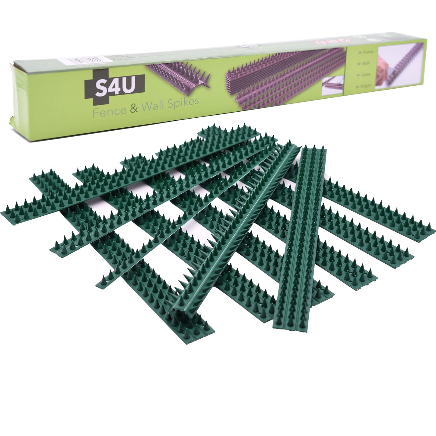 Fence Wall Spikes Garden Security Intruder Bird Cat Repellent Burglar Anti Climb