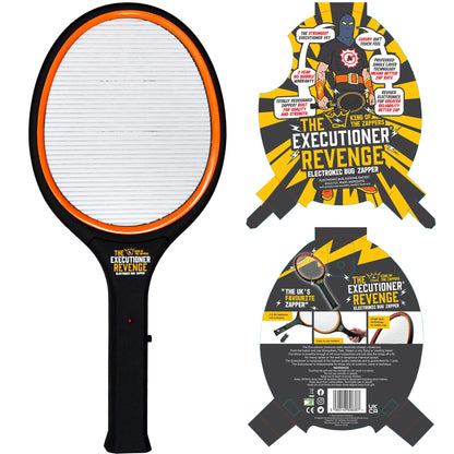 The Executioner Electric Fly Swatter Bug Zapper Racket Fly Wasp Mosquito Insect Killer Single Layer Pest Control for Indoor and Outdoor