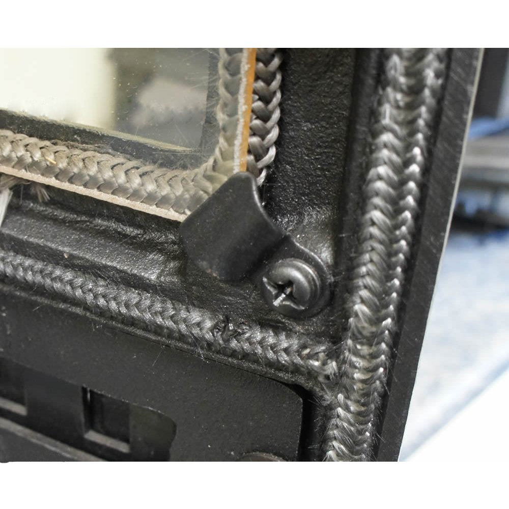 4 x Stove Glass Clips Wood Burner Multi Fuel Stoves Spare Parts Fits Most Models - S4U®