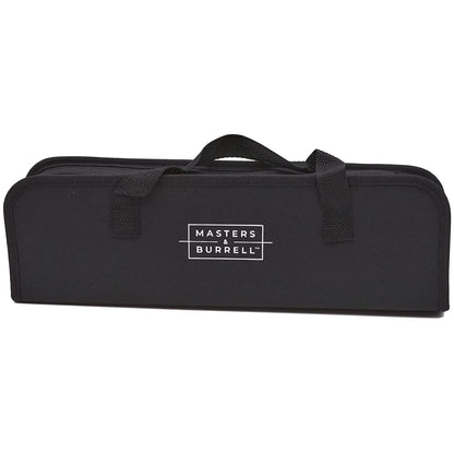 BBQ Tools Set with Carry Case, Heavy Duty Stainless Steel Barbecue Grill Accessories with Storage Bag, Complete Premium Outdoor BBQ Utensil Set Birthday Gift for Men