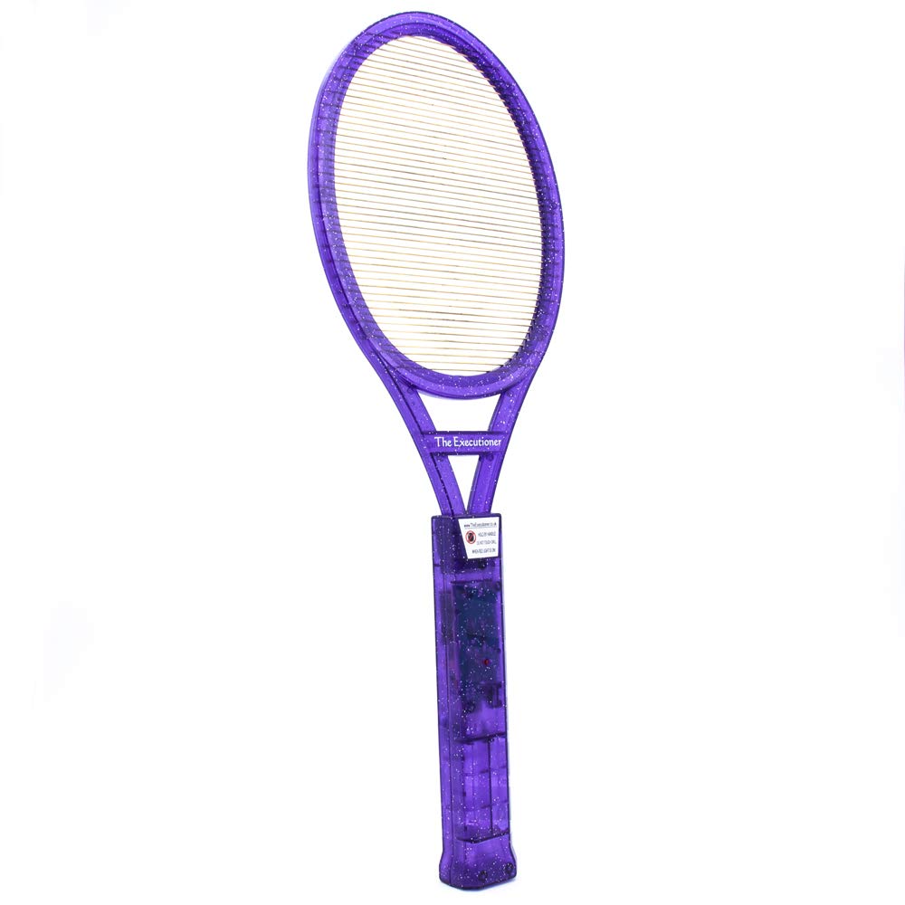 The Executioner Fly Zapper Mosquito, Wasp, Bug, Insect Killer Swatter Electric Fly Zapper Racket Single Layer for Efficient Zapping Indoor Outdoor