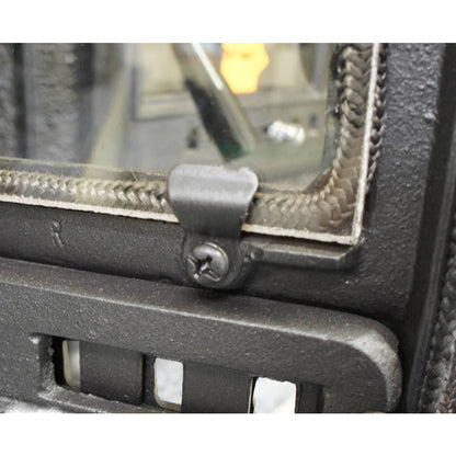 4 x Stove Glass Clips Wood Burner Multi Fuel Stoves Spare Parts Fits Most Models - S4U®