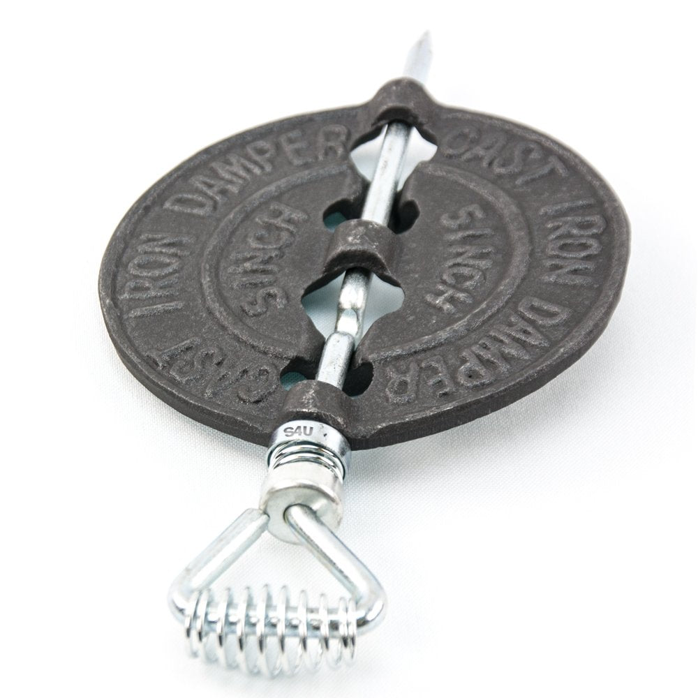 Cast Iron Flue Pipe Damper for Wood Burning Stoves Wood Burners Fires S4U®