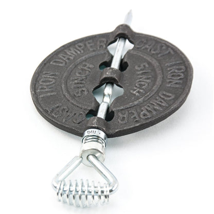 Cast Iron Flue Pipe Damper for Wood Burning Stoves Wood Burners Fires S4U®