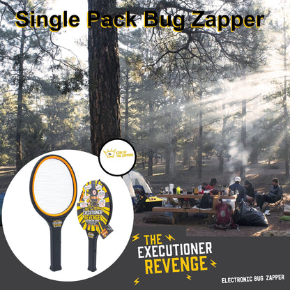 The Executioner Electric Fly Swatter Bug Zapper Racket Fly Wasp Mosquito Insect Killer Single Layer Pest Control for Indoor and Outdoor