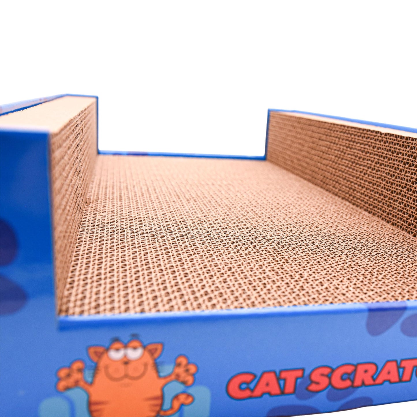 Cat Bed Scratcher Luxury Pet Scratching Lounge Sofa Corrugated Cardboard Beds Indoor Cats Scratch Lounger Catnip