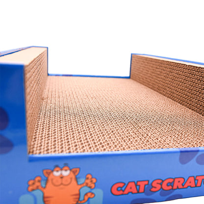 Cat Bed Scratcher Luxury Pet Scratching Lounge Sofa Corrugated Cardboard Beds Indoor Cats Scratch Lounger Catnip
