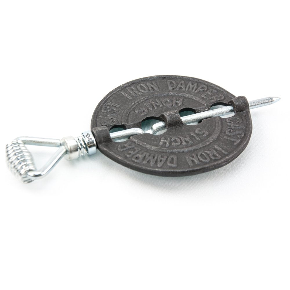 Cast Iron Flue Pipe Damper for Wood Burning Stoves Wood Burners Fires S4U®