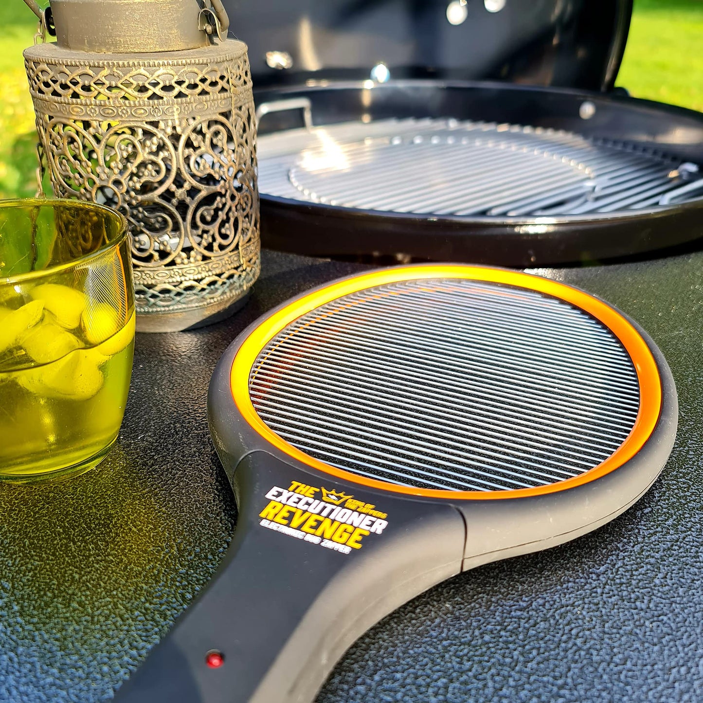 The Executioner Electric Fly Swatter Bug Zapper Racket Fly Wasp Mosquito Insect Killer Single Layer Pest Control for Indoor and Outdoor