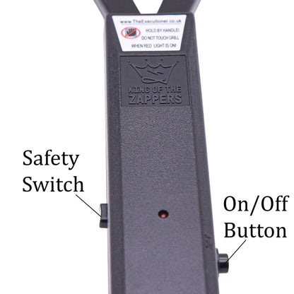 The Executioner Electric Fly Swatter Bug Zapper Racket Fly Wasp Mosquito Insect Killer Single Layer Pest Control for Indoor and Outdoor