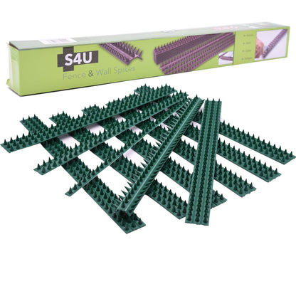 Fence Wall Spikes Garden Security Intruder Bird Cat Repellent Burglar Anti Climb
