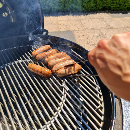 BBQ Tools Set with Carry Case, Heavy Duty Stainless Steel Barbecue Grill Accessories with Storage Bag, Complete Premium Outdoor BBQ Utensil Set Birthday Gift for Men