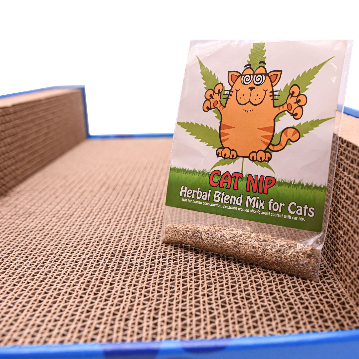 Cat Bed Scratcher Luxury Pet Scratching Lounge Sofa Corrugated Cardboard Beds Indoor Cats Scratch Lounger Catnip