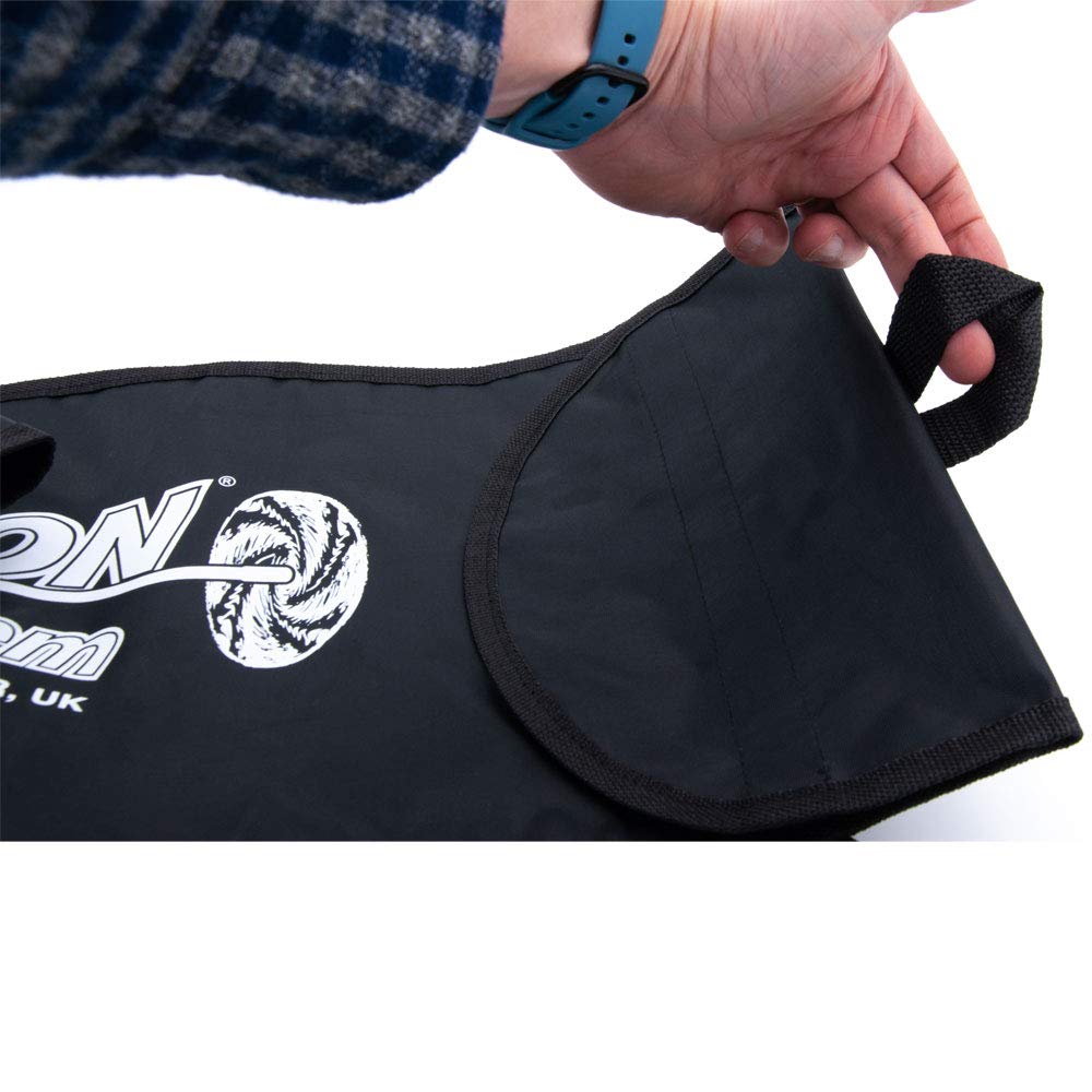 Chimney Typhoon Power Sweeping Set Flexible Nylon Rods & Brush Head Rotary Drill Drive Chimney Kit Flue Cleaner Removes Soot