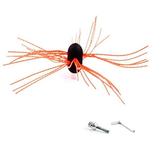 Chimney Typhoon Power Sweeping Set Flexible Nylon Rods & Brush Head Rotary Drill Drive Chimney Kit Flue Cleaner Removes Soot